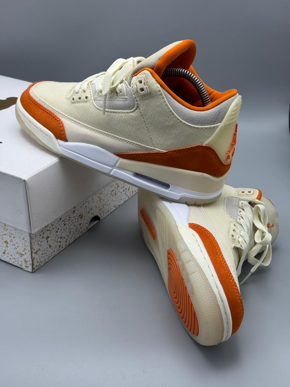 Jordan 3 Retro Muslin Orange