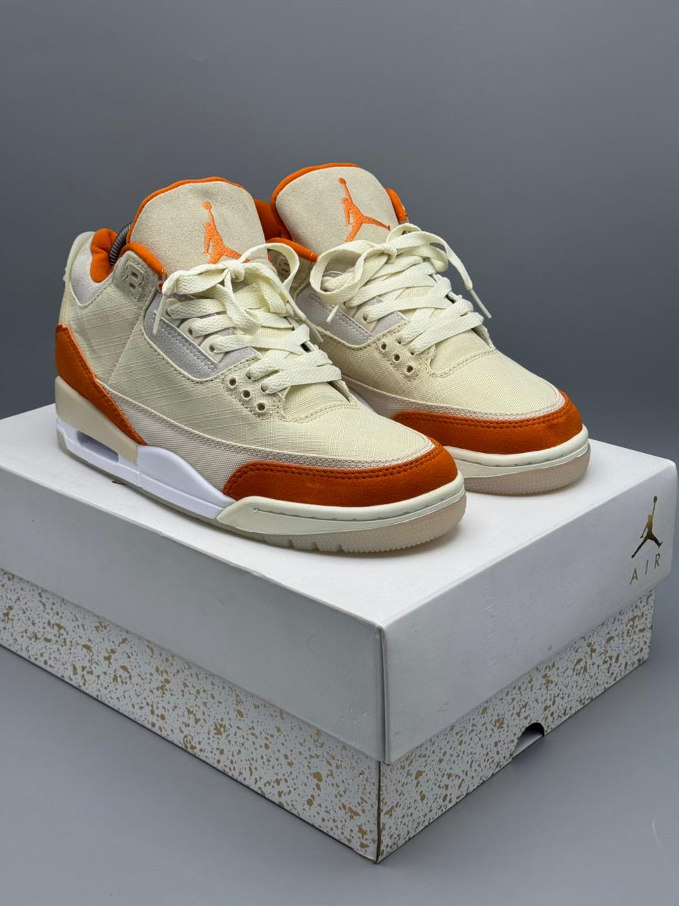 Jordan 3 Retro Muslin Orange