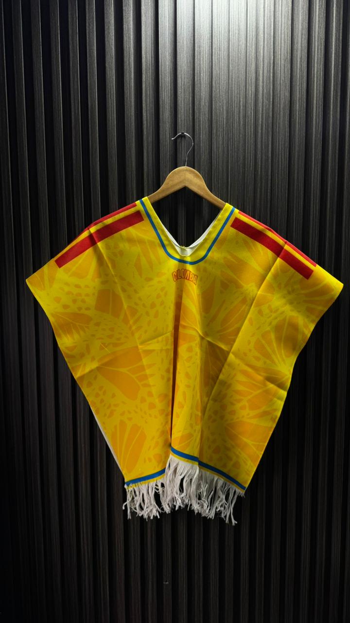 Poncho Conmemorativo Colombia 100 Años