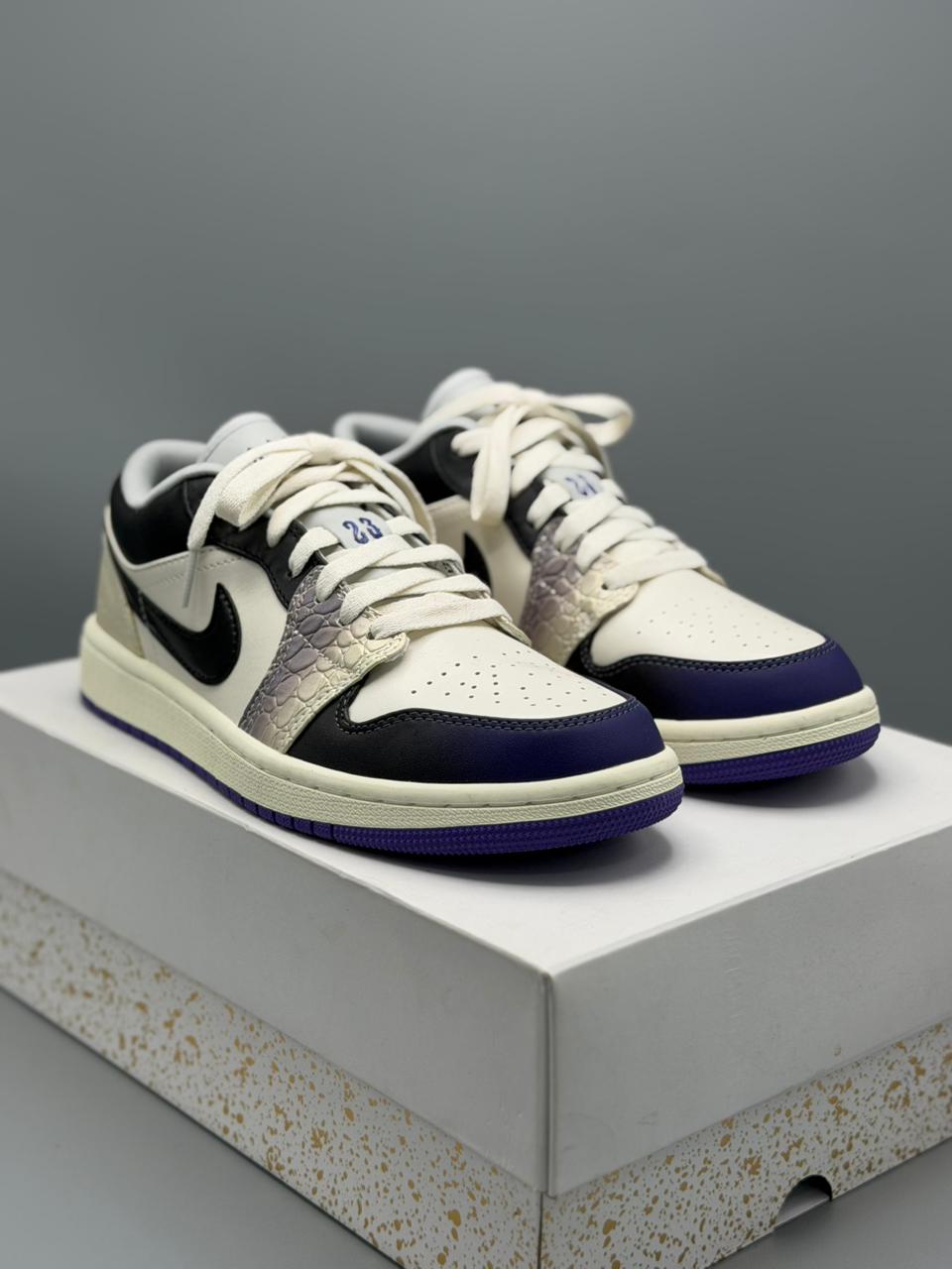 Jordan 1 Retro Low “Purple Contrast”