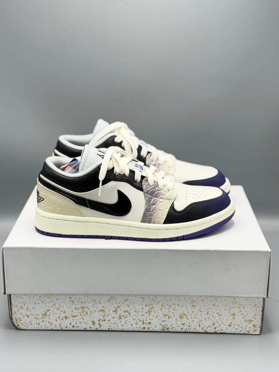 Jordan 1 Retro Low “Purple Contrast”