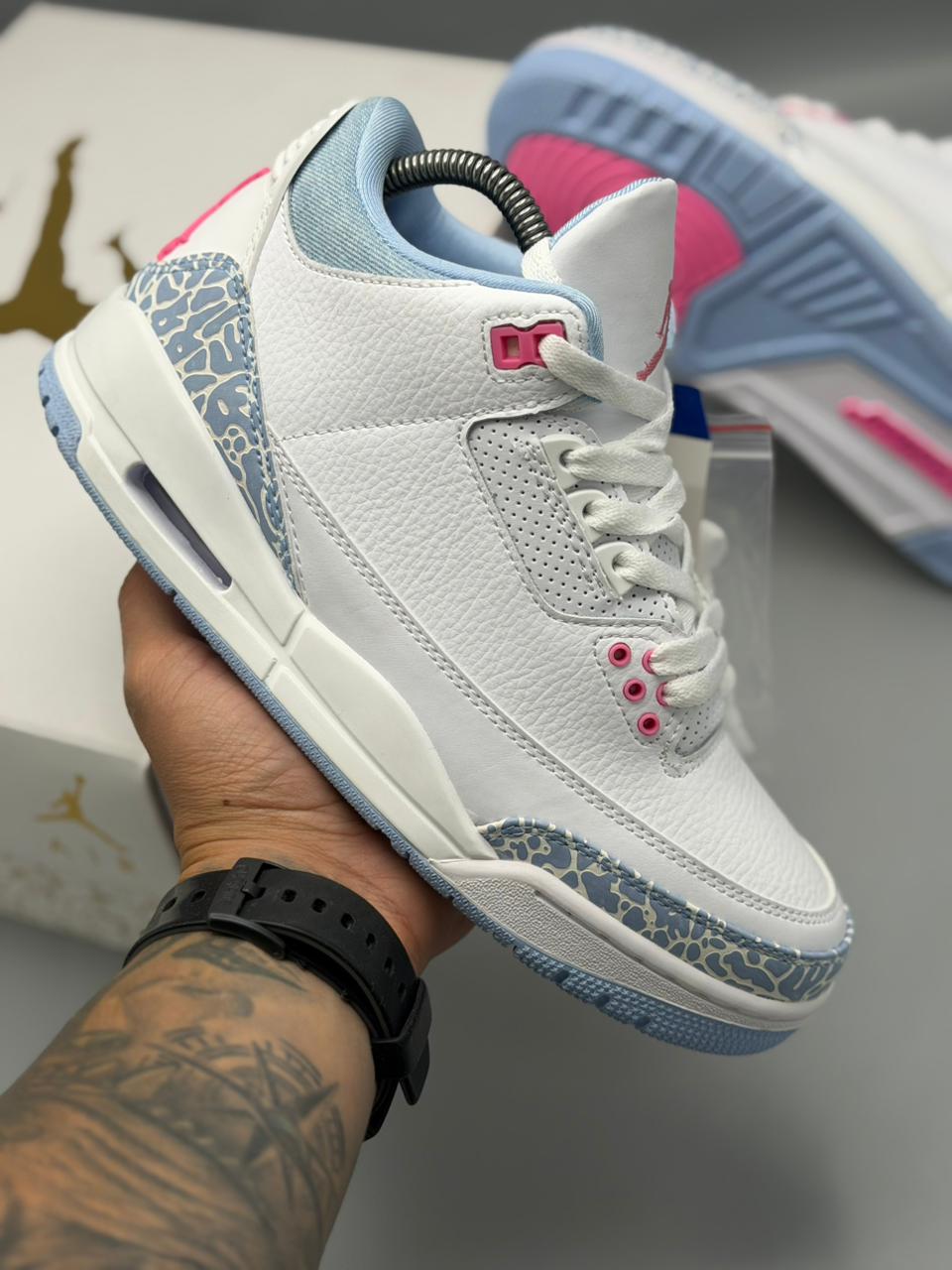 Jordan 3 Retro “White Ice Pink”