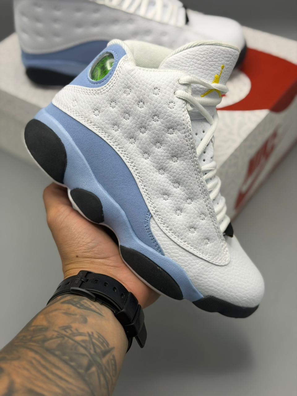 Jordan 13 Retro “White University Blue”