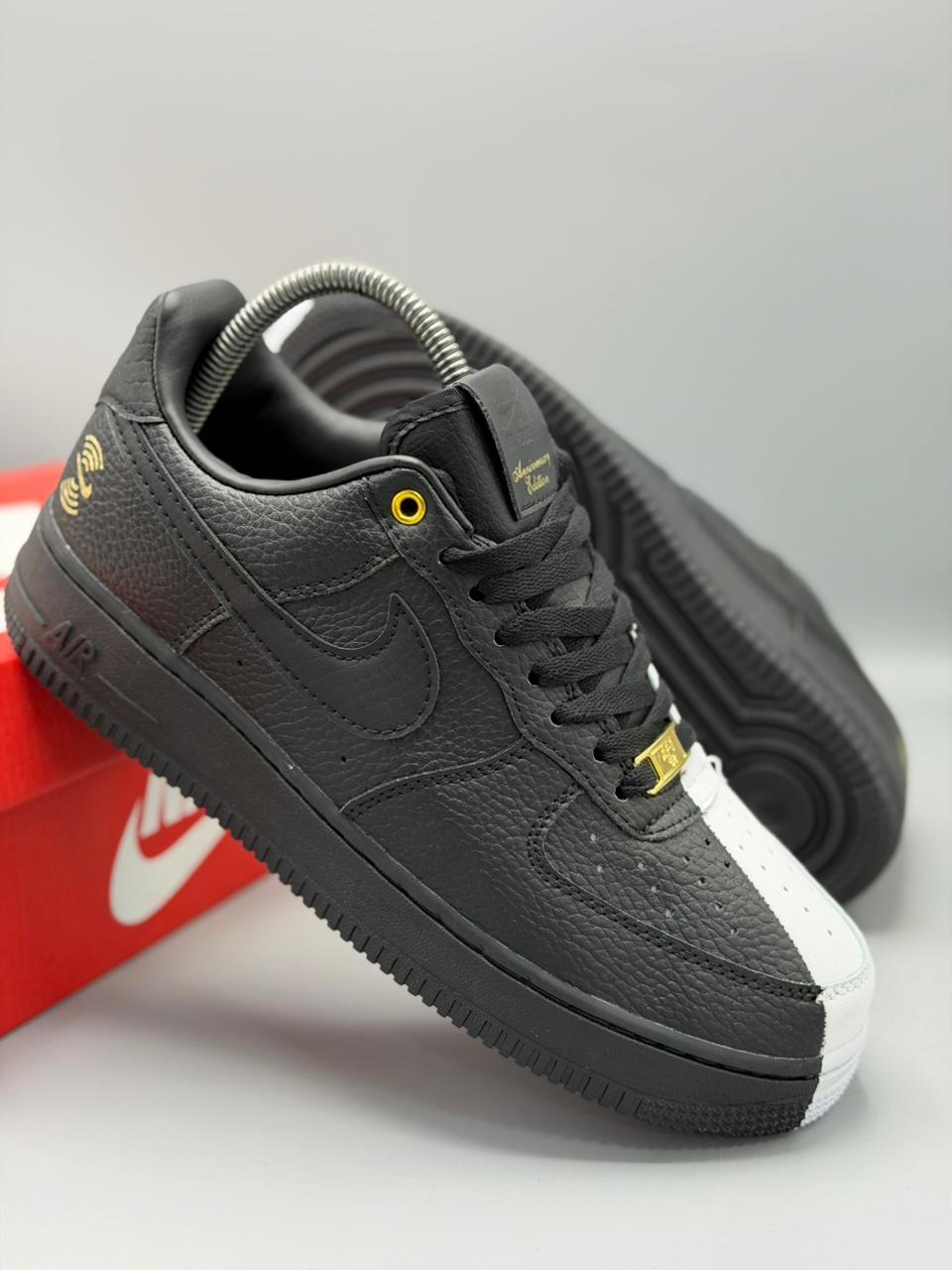 Air Force 1 “Black White Gold”