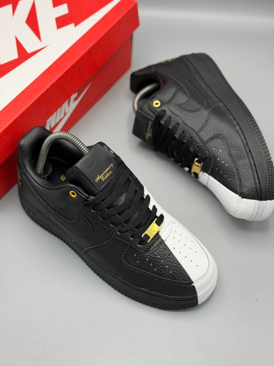 Air Force 1 “Black White Gold”