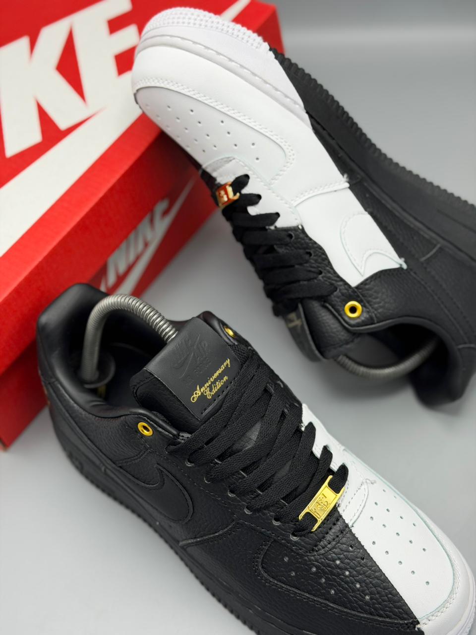Air Force 1 “Black White Gold”