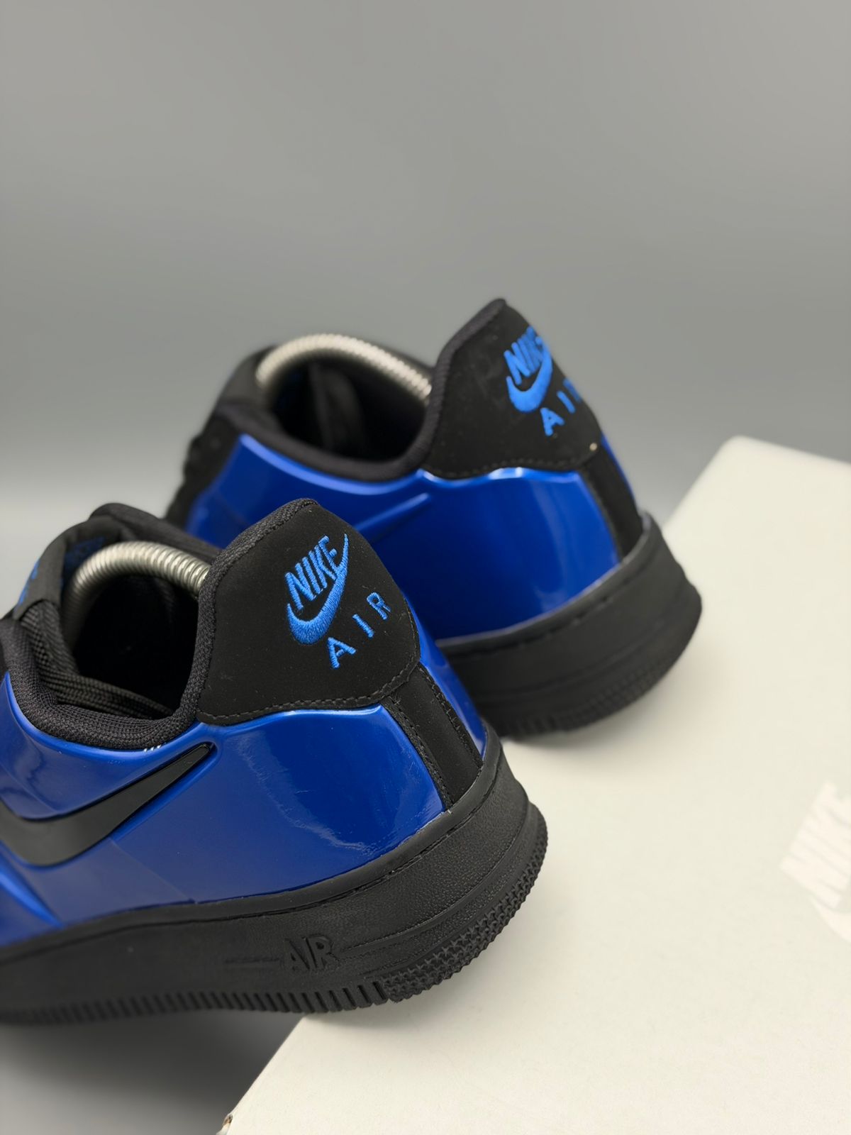 Air Force 1 “Blue Black Gloss”