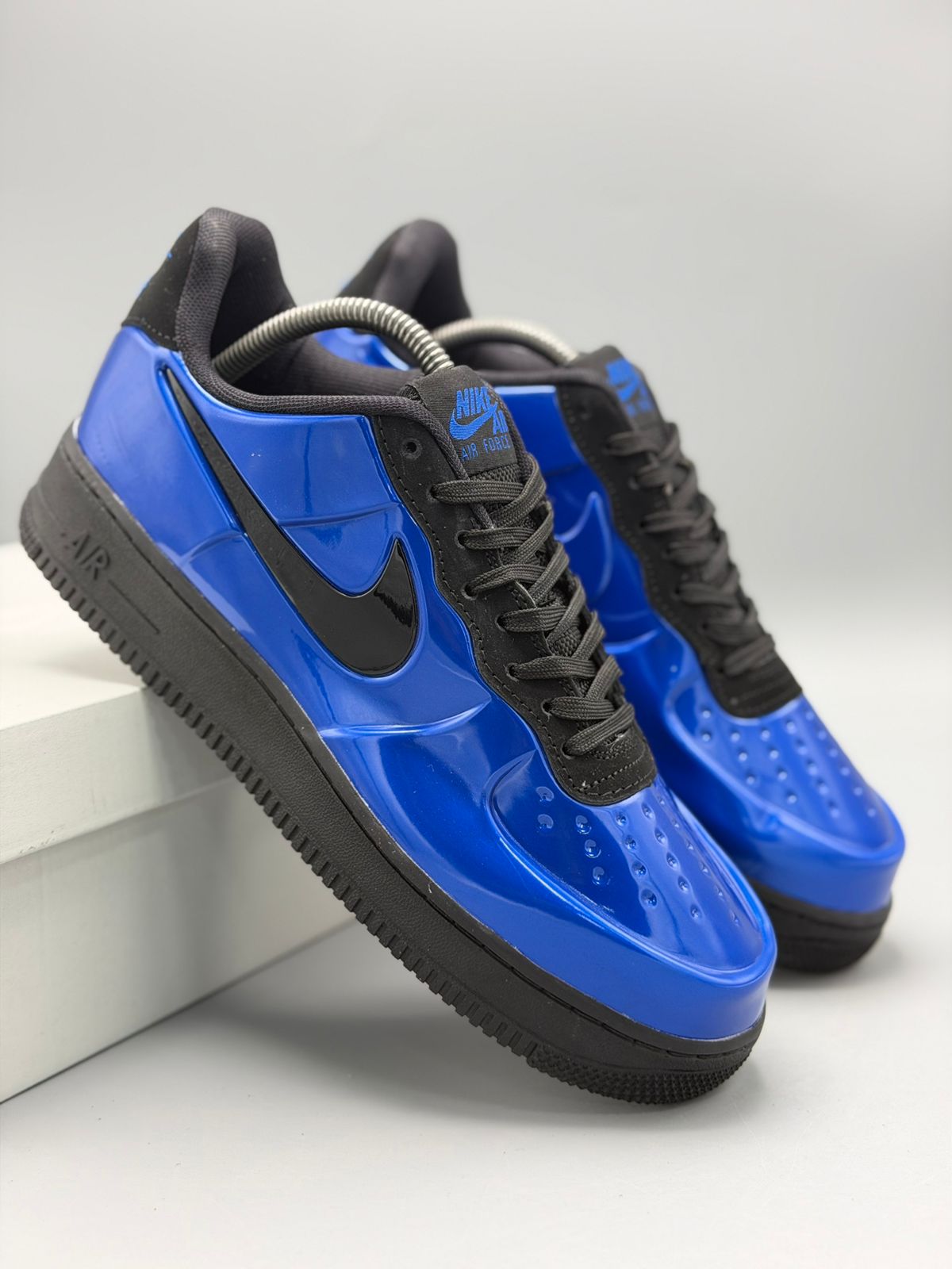 Air Force 1 “Blue Black Gloss”