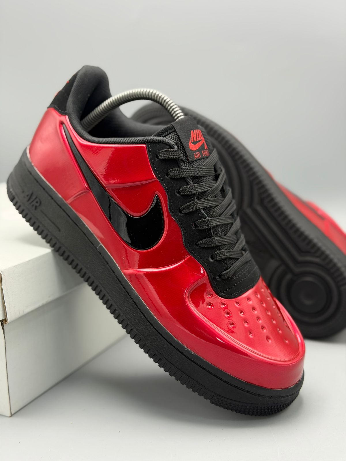 Air Force 1 “Red Black Gloss”