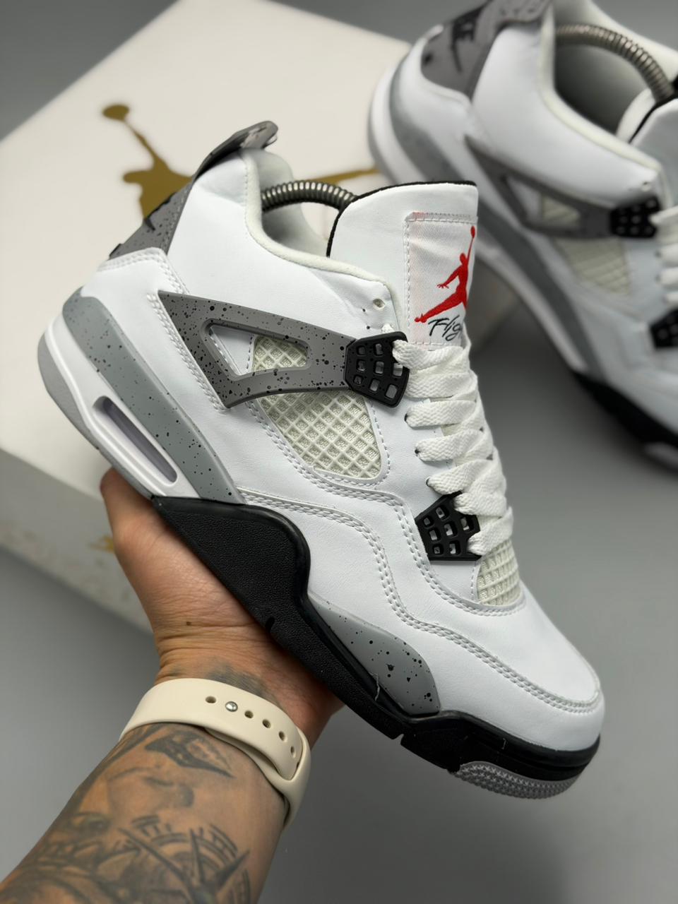 Jordan 4 Retro "White Cement"
