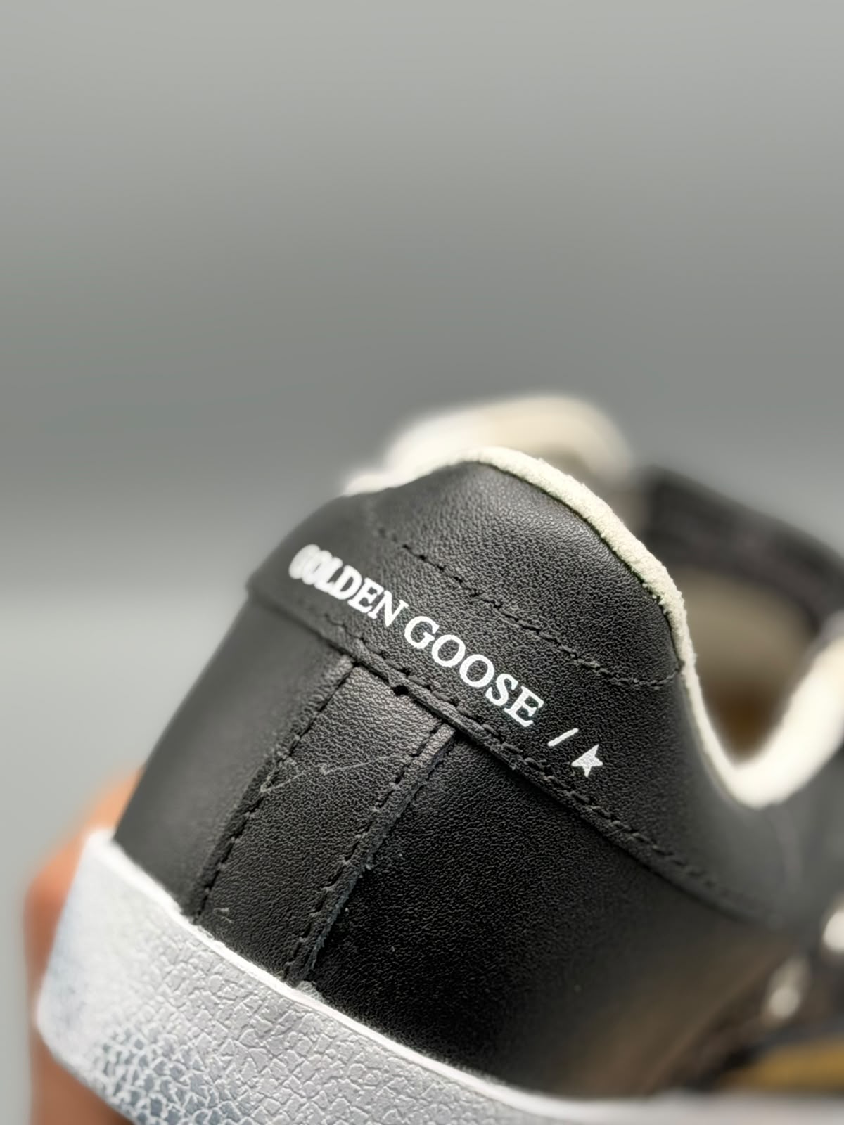 Golden Goose Ball Star "Black Glitter"