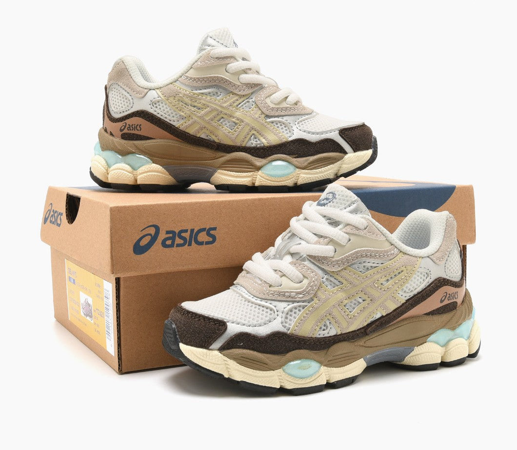 ASICS Gel-NYC "Cream Brown Blue"