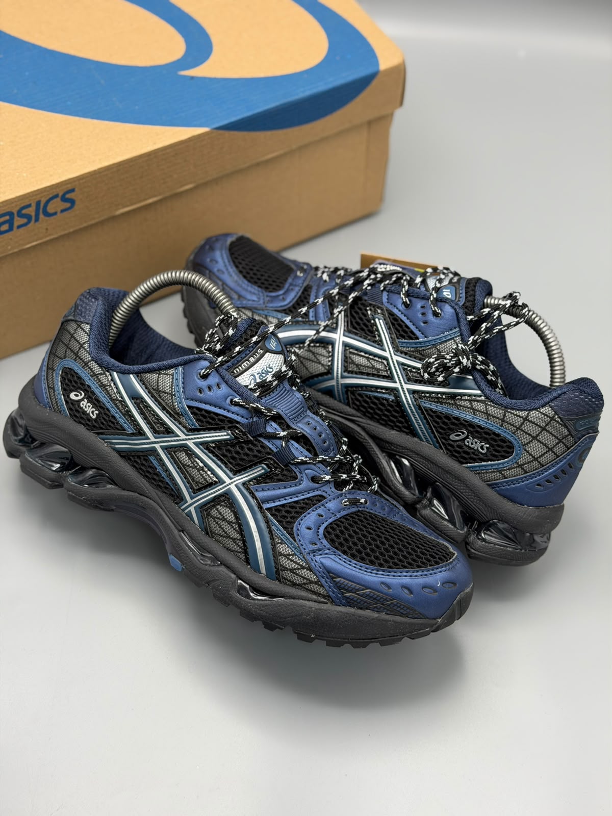 ASICS GEL-NIMBUS 10.1 – Azul Marino / Negro / Plateado