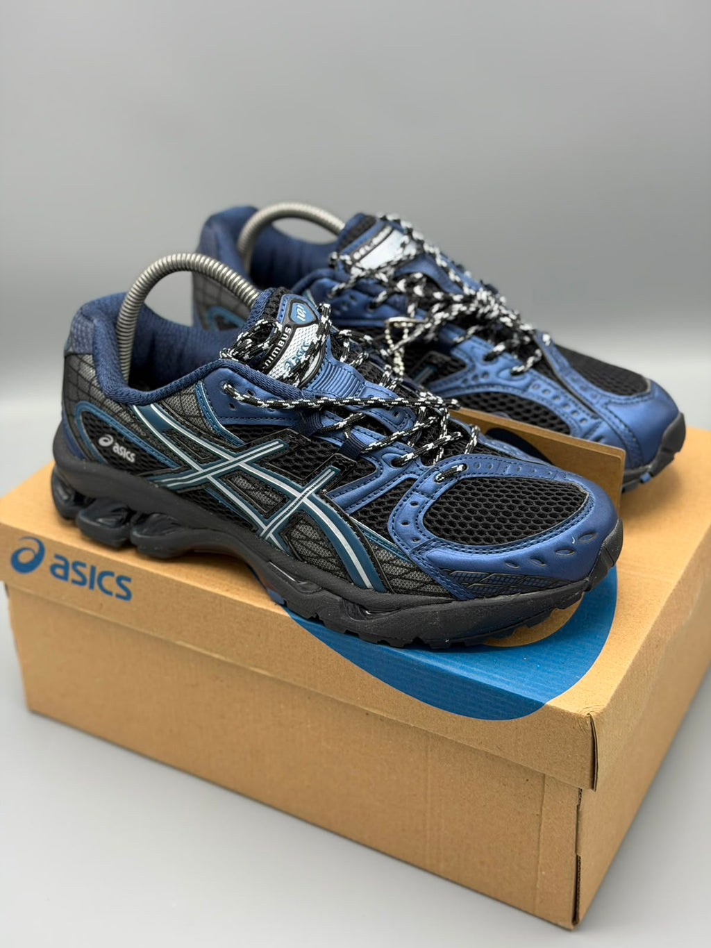 ASICS GEL-NIMBUS 10.1 – Azul Marino / Negro / Plateado