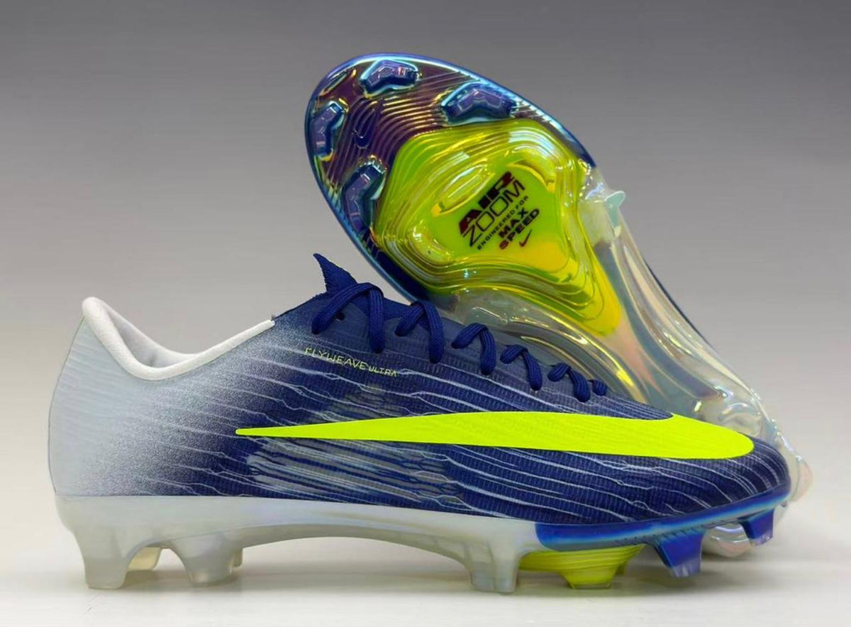 Nike Mercurial Air Zoom – Azul Marino / Verde Neón / Blanco