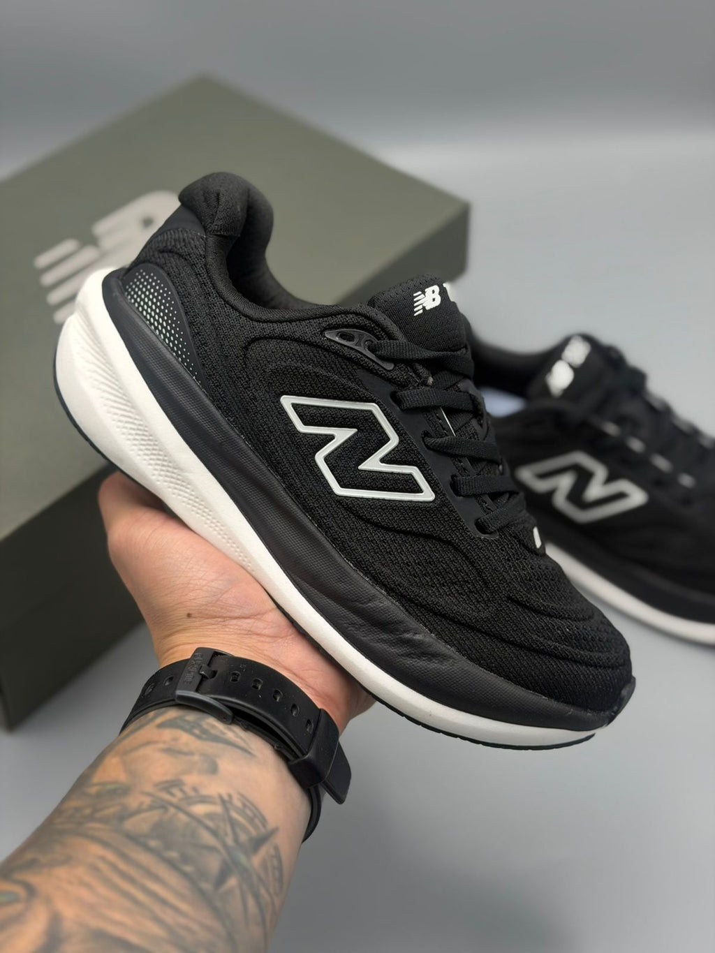 New Balance Running – Negro / Blanco