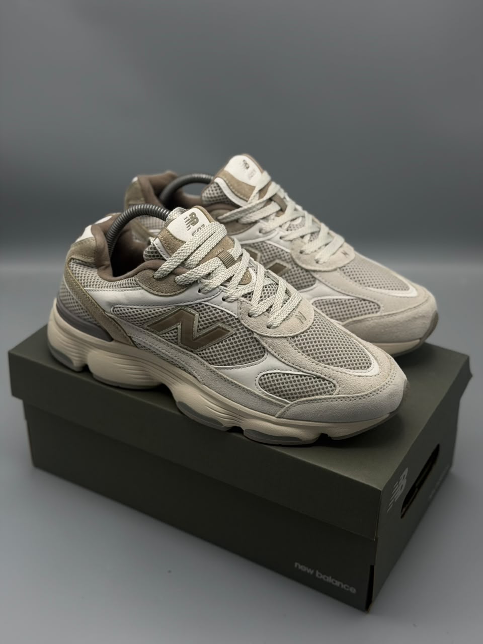 New Balance 509 – Beige Claro / Crema / Taupe