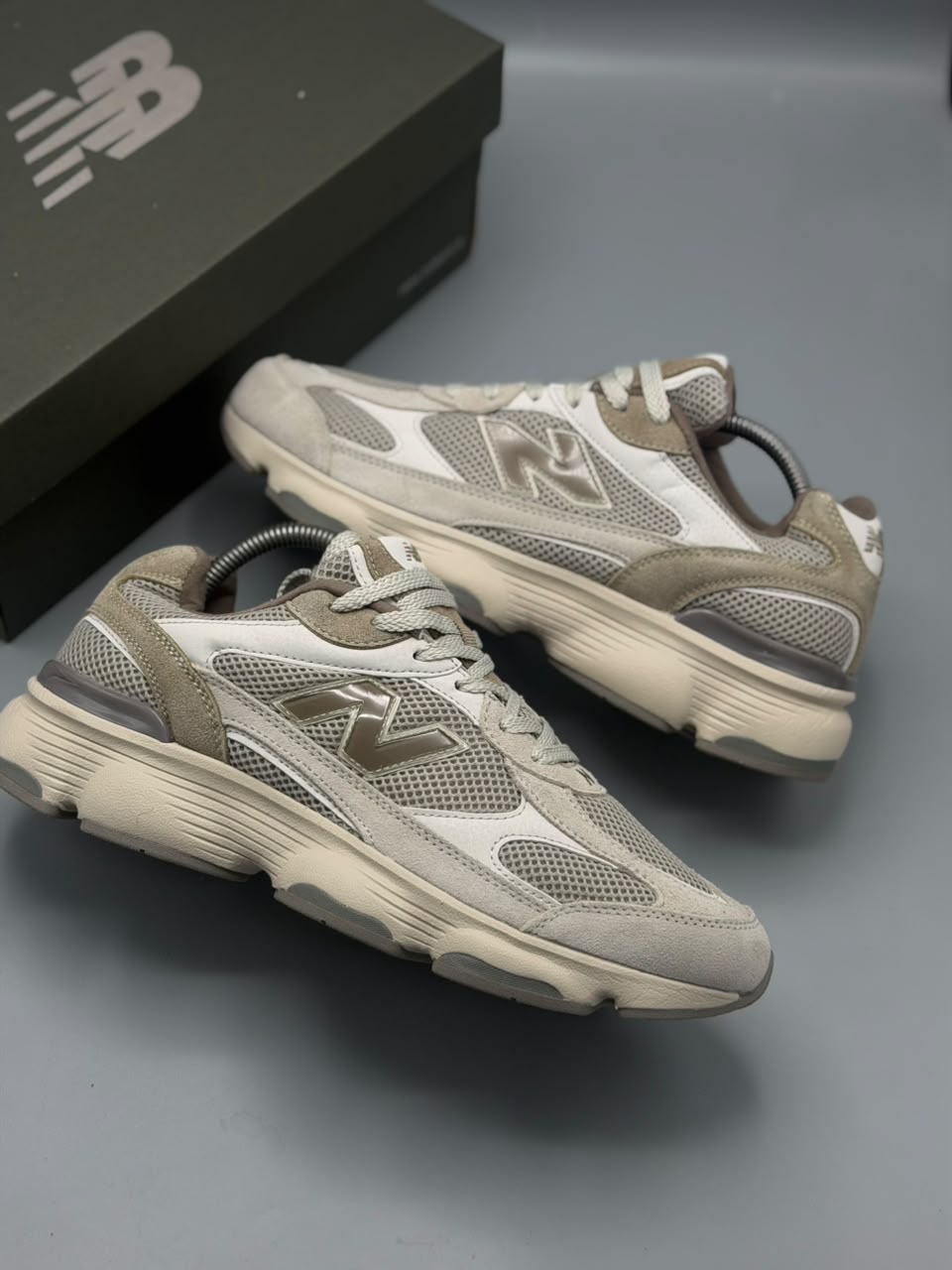 New Balance 509 – Beige Claro / Crema / Taupe