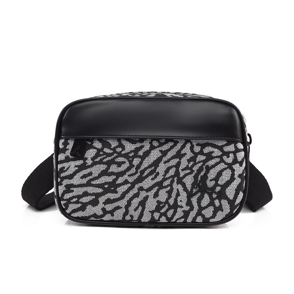 Bolso Jordan Crossbody – Negro / Blanco