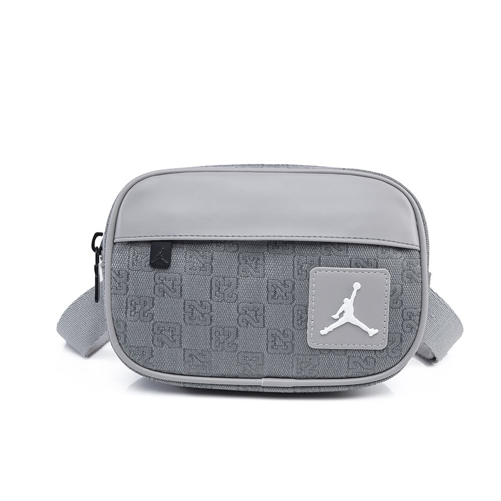 Bolso Jordan Crossbody – Gris / Blanco