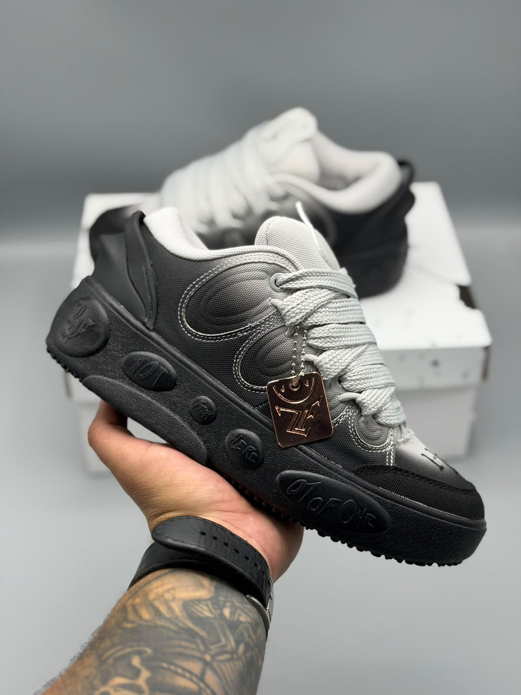 Puma LaFrancé – Negro / Gris / Blanco