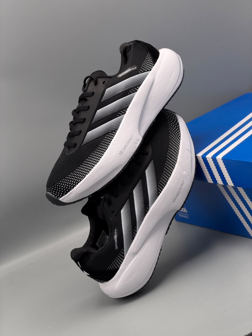 adidas Supernova Rise 3 – Rojo / Negro / Naranja / Negro con Blanco