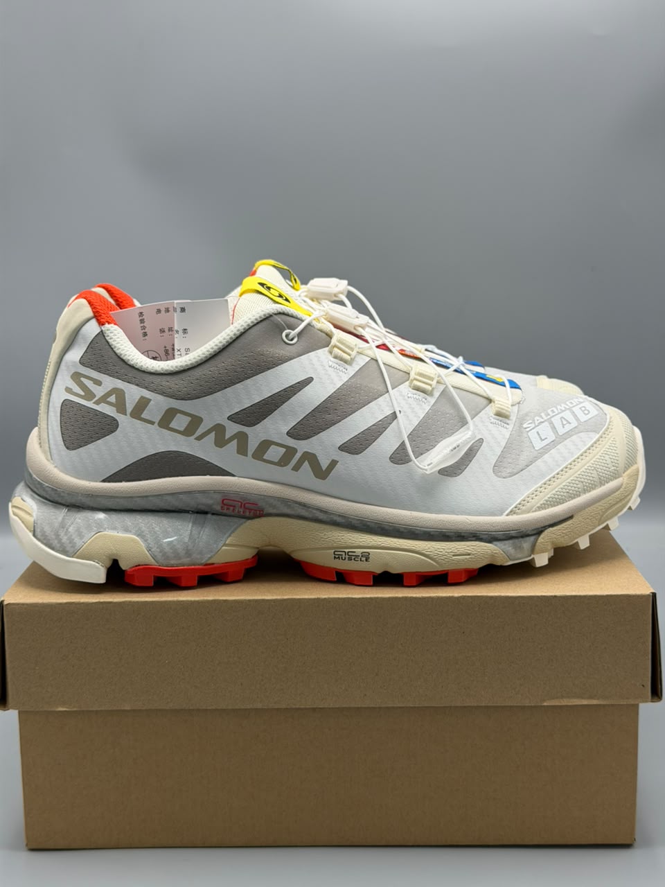 MM6 Maison Margiela x Salomon – Blanco, Gris, Crema y Rojo | Calidad G5