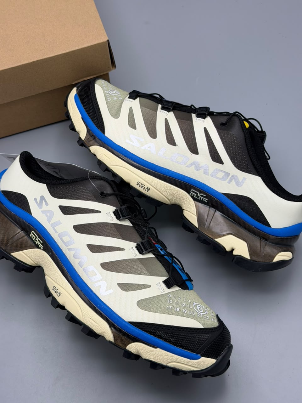 MM6 Maison Margiela x Salomon – Beige, Negro, Azul y Rojo | Calidad G5
