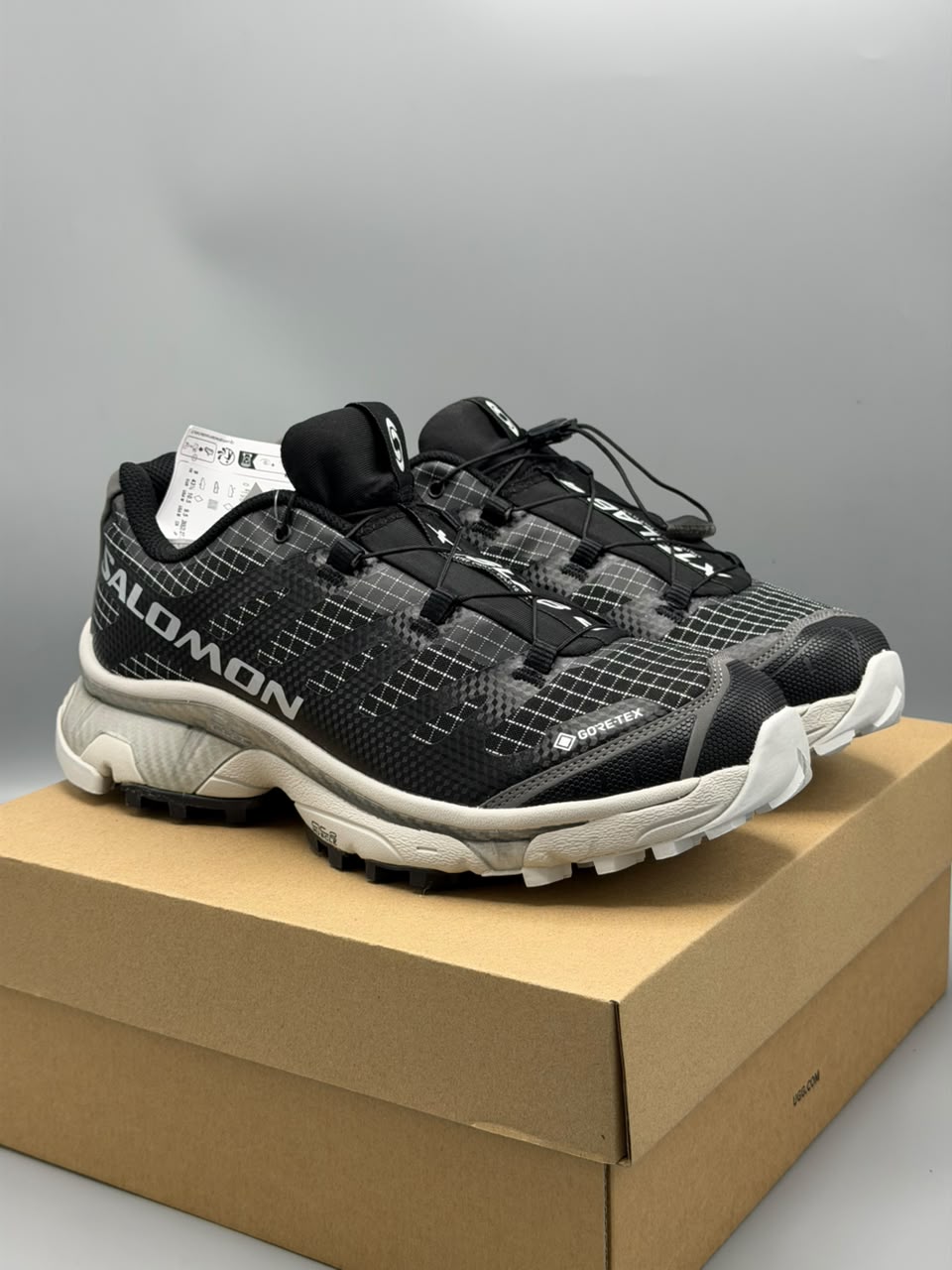 Salomon ACS Pro Gore-Tex – Negro, Gris y Blanco | Calidad G5 🖤🩶🤍