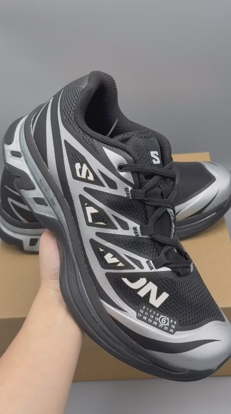 MM6 Maison Margiela x Salomon ACS Pro – Negro, Blanco y Plateado | Calidad G5